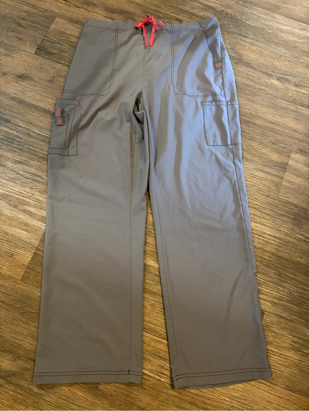 Carhartt Cross-Flex Women's Utility Medical Scrub Pants in Pewter Gray Size L